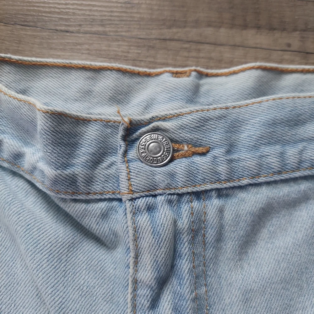 Vintage Levis High Waist Denim Shorts
